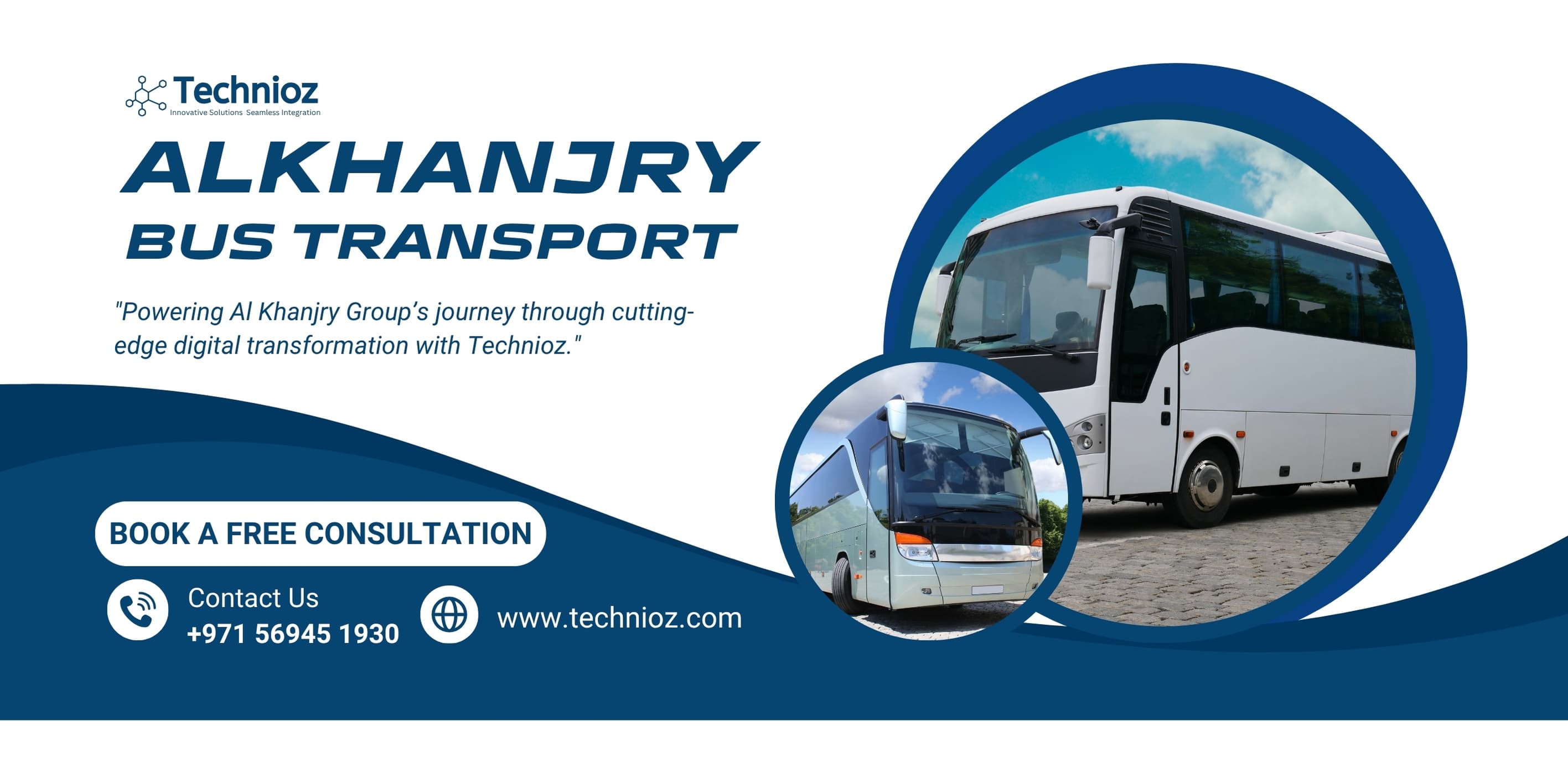 How Technioz Powered Al Khanjry Transport's Digital Transformation in Oman