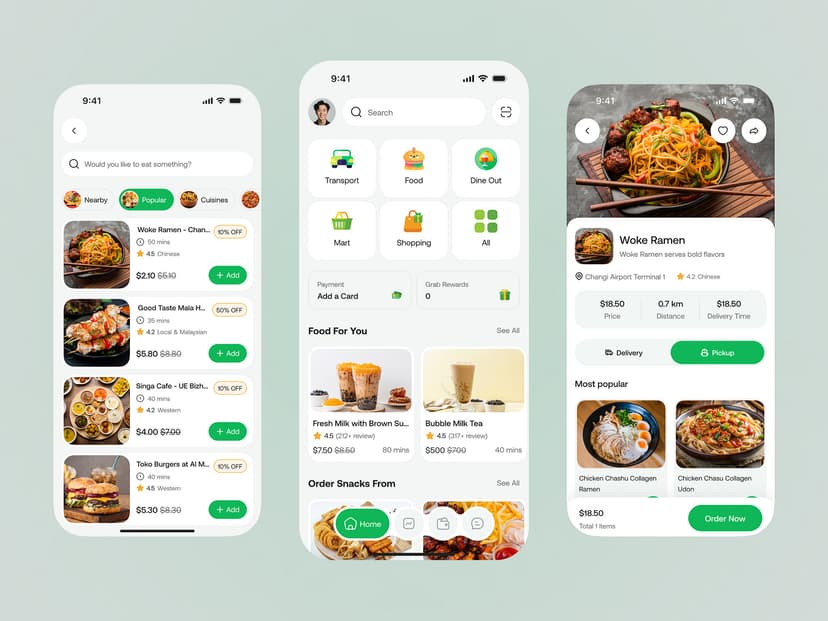 Food Delivery App - A scalable food delivery platform connecting restaurants, couriers, and customers with real-time order tracking and seamless payments.