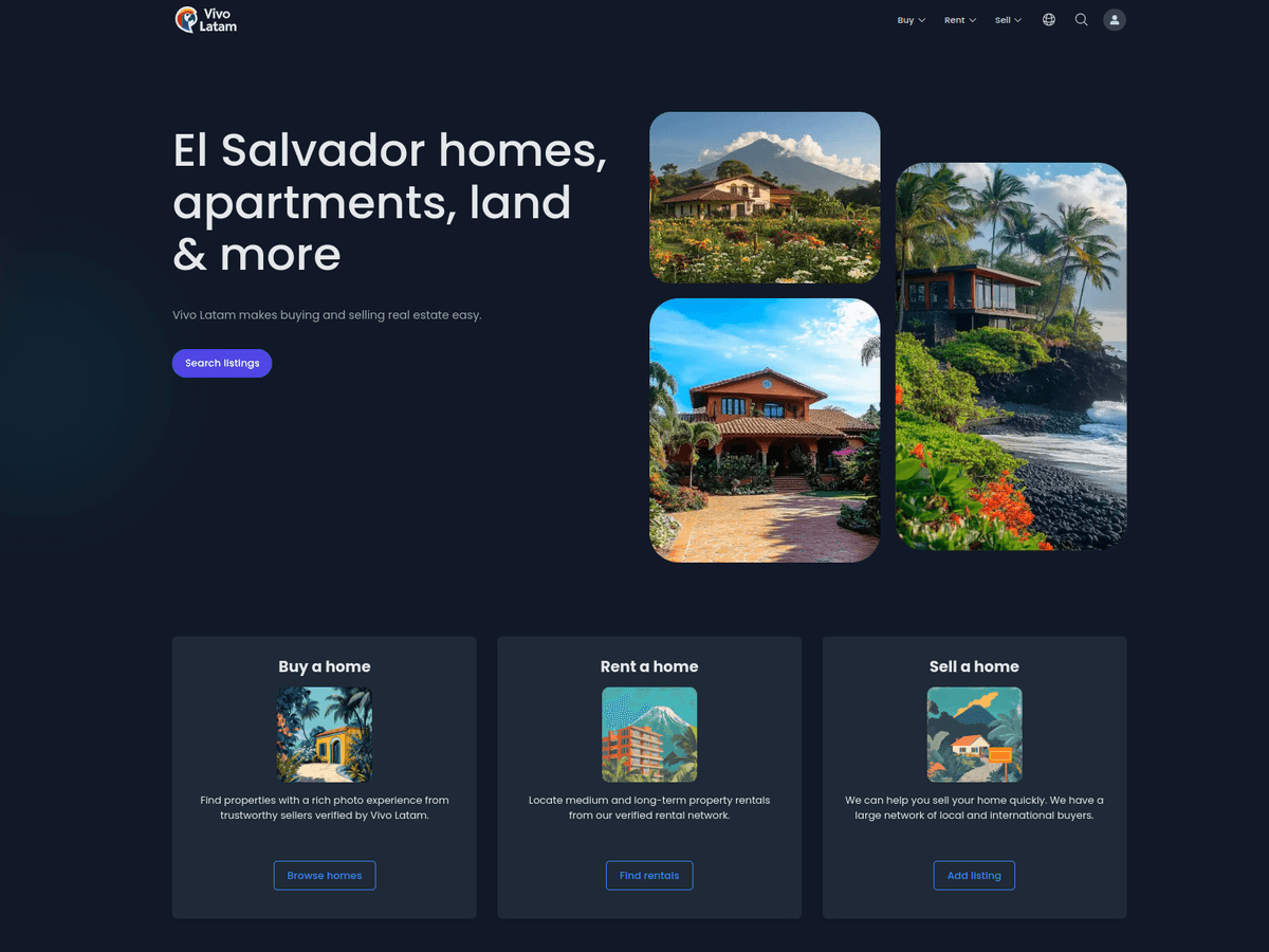 Real Estate Listing App